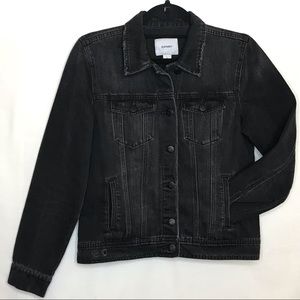 old navy dark denim jacket